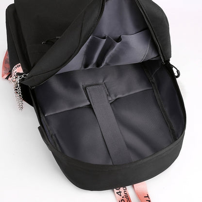 Cross-Border  New Luminous Backpack Elementary and Middle School Student Schoolbags Women's Backpack