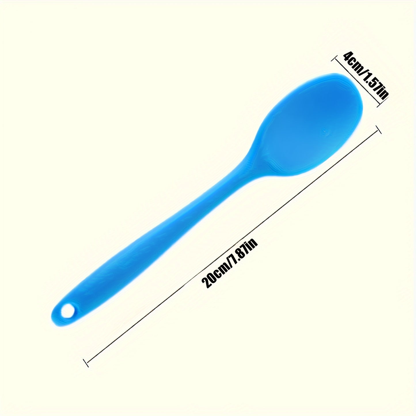 4pcs Silicone Kitchen Utensil Set - Heat Resistant, Non-Stick Mixing & Cooking Spoons for Baking and Stirring