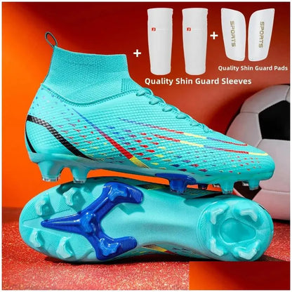 Soccer Shoes Aliups Original Men Ag/Tf Children Football Youth Boots Comfortable Athletic Training Cleat 240607 Drop Delivery Accessor Dhthd