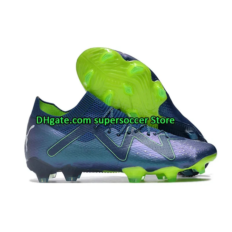 Cleats Men Soccer Shoes Future Ultimate FG Supercharged Blue Eclipse Pursuit Fast Yellow White Ultra Orange Creativity Team Violet Sports Shoes Football Boots