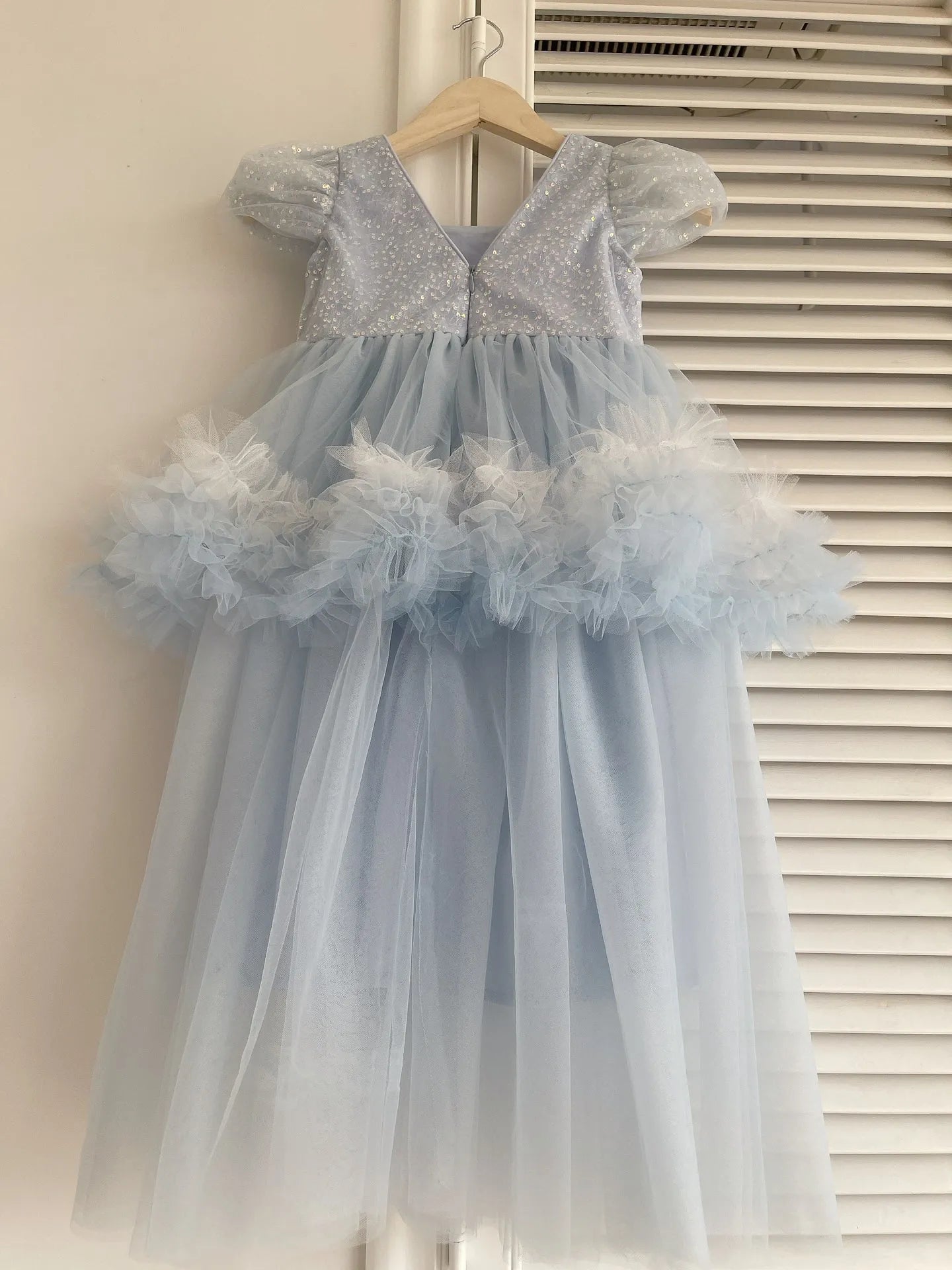 Customized style Kids Girls Lace Wedding dresses childrens formal dresses Fashion summer Princess Dress