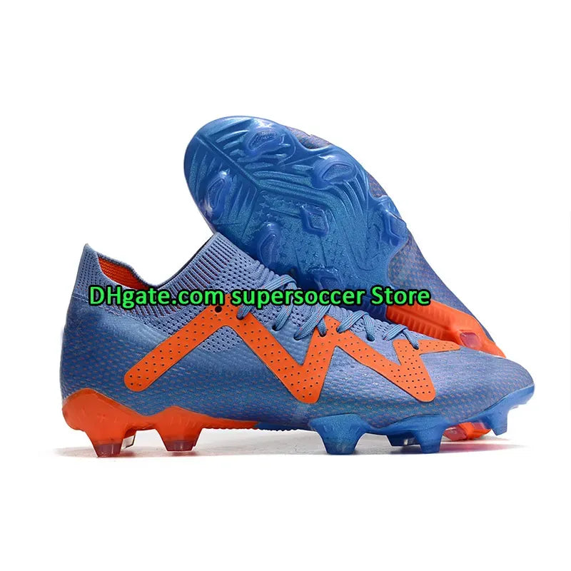 Cleats Men Soccer Shoes Future Ultimate FG Supercharged Blue Eclipse Pursuit Fast Yellow White Ultra Orange Creativity Team Violet Sports Shoes Football Boots