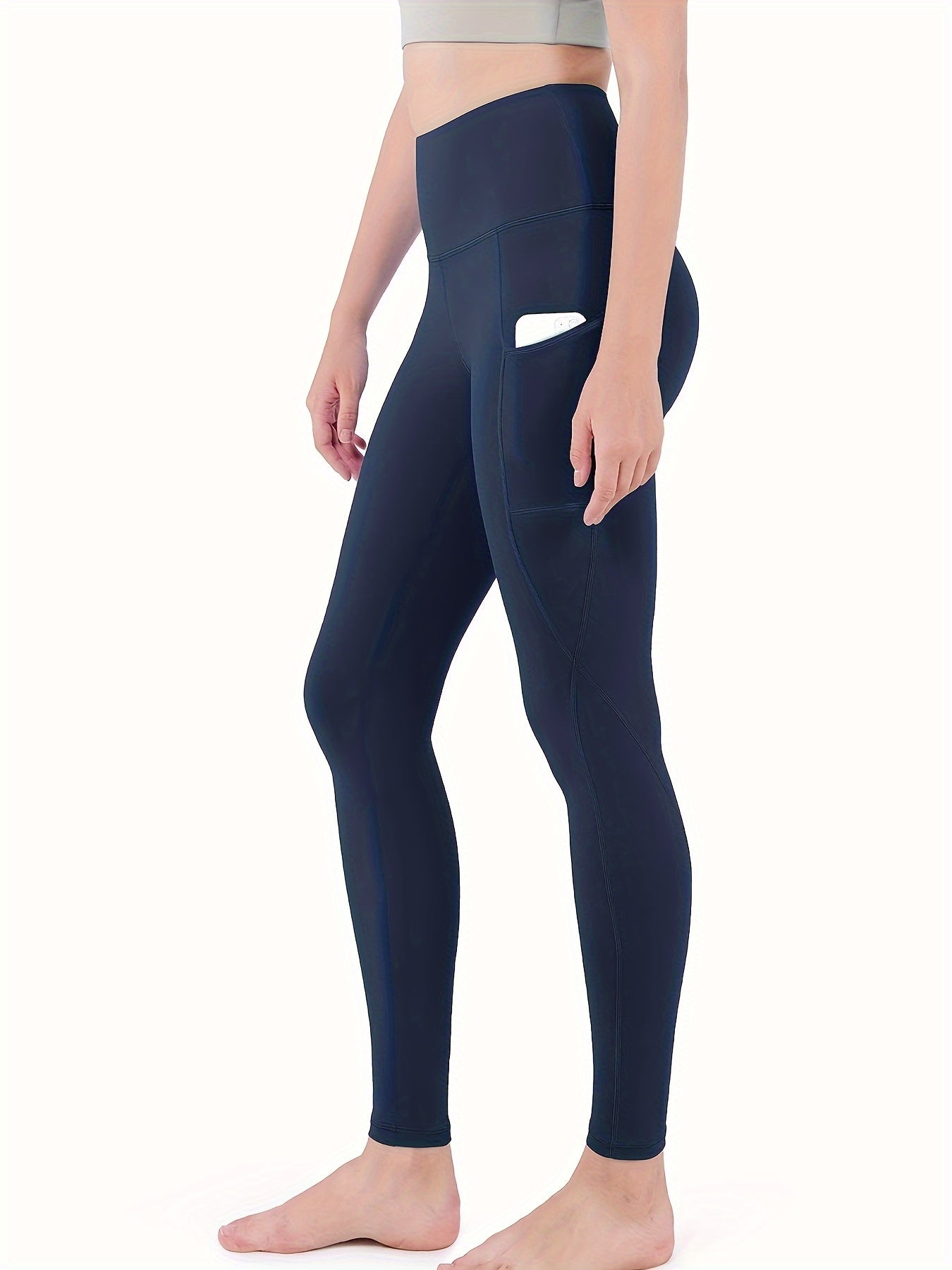 Thermal Fleece Leggings - Ultra-Soft, Warm, and Cozy Workout Yoga Pants with Pockets for Women, Perfect for Winter Season, Fleece Lined for Superior Warmth and Thermal Insulation