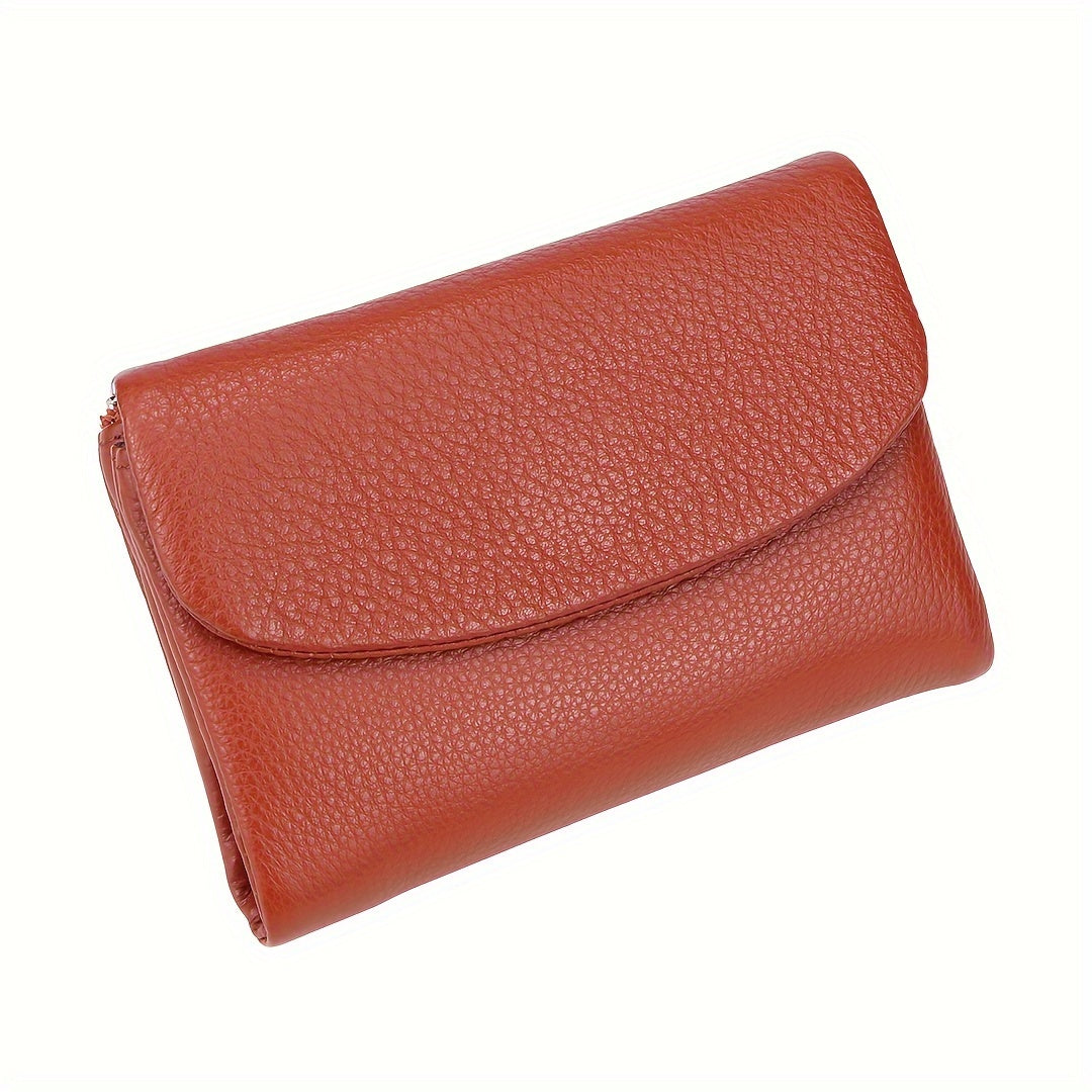 Royal Bagger Trendy Short Wallet, Multi-card Slots Card Holder, Perfect Coin Purse For Daily Use