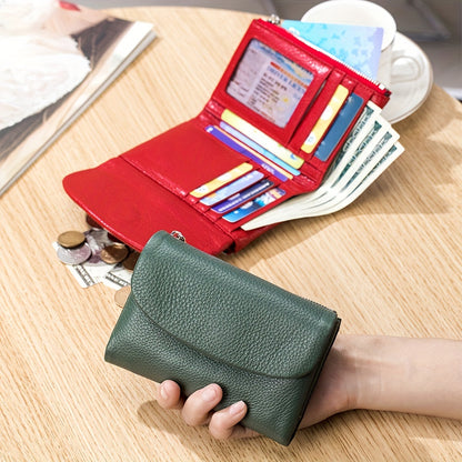 Royal Bagger Trendy Short Wallet, Multi-card Slots Card Holder, Perfect Coin Purse For Daily Use