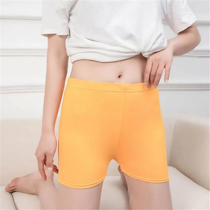 NDUCJSI Fashion Summer Casual Shorts Woman Stretch High Elastic Fitness Shorts Female White Green Sexy Short Candy Color