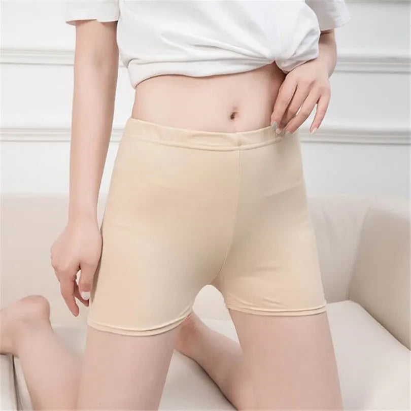 NDUCJSI Fashion Summer Casual Shorts Woman Stretch High Elastic Fitness Shorts Female White Green Sexy Short Candy Color