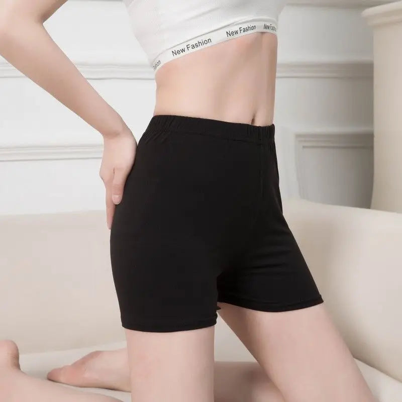 NDUCJSI Fashion Summer Casual Shorts Woman Stretch High Elastic Fitness Shorts Female White Green Sexy Short Candy Color