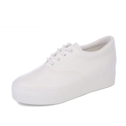 ZllKl New Niche Canvas Shoes Women's Summer Thin Platform White Shoes Joker Student Board Shoes Rb3616