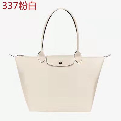 ZllKl  Longchamps Bag Classic Tote Bag Versatile Folding Bag Women's Handbag Long Handle Shoulder Bag Dumpling Bag Commuter Bag