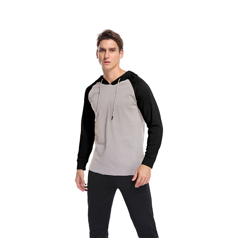 ZLLKL 2025 new  men's long-sleeved t-shirt wholesale, Popular trade men's clothes New hooded t-shirt clothing factory