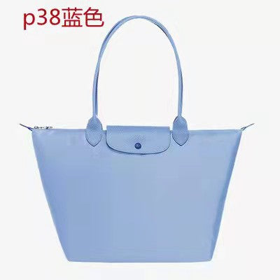 ZllKl  Longchamps Bag Classic Tote Bag Versatile Folding Bag Women's Handbag Long Handle Shoulder Bag Dumpling Bag Commuter Bag