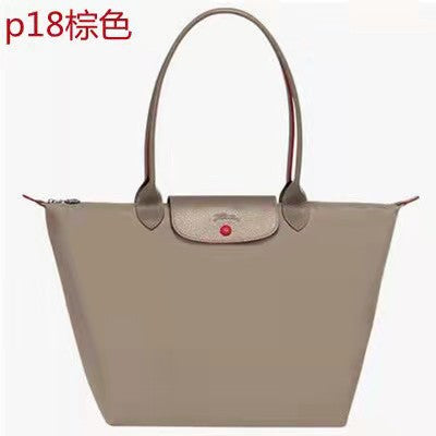 ZllKl  Longchamps Bag Classic Tote Bag Versatile Folding Bag Women's Handbag Long Handle Shoulder Bag Dumpling Bag Commuter Bag