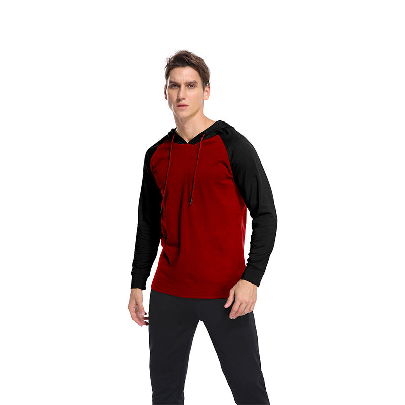 ZLLKL 2025 new  men's long-sleeved t-shirt wholesale, Popular trade men's clothes New hooded t-shirt clothing factory