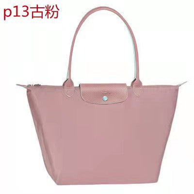 ZllKl  Longchamps Bag Classic Tote Bag Versatile Folding Bag Women's Handbag Long Handle Shoulder Bag Dumpling Bag Commuter Bag