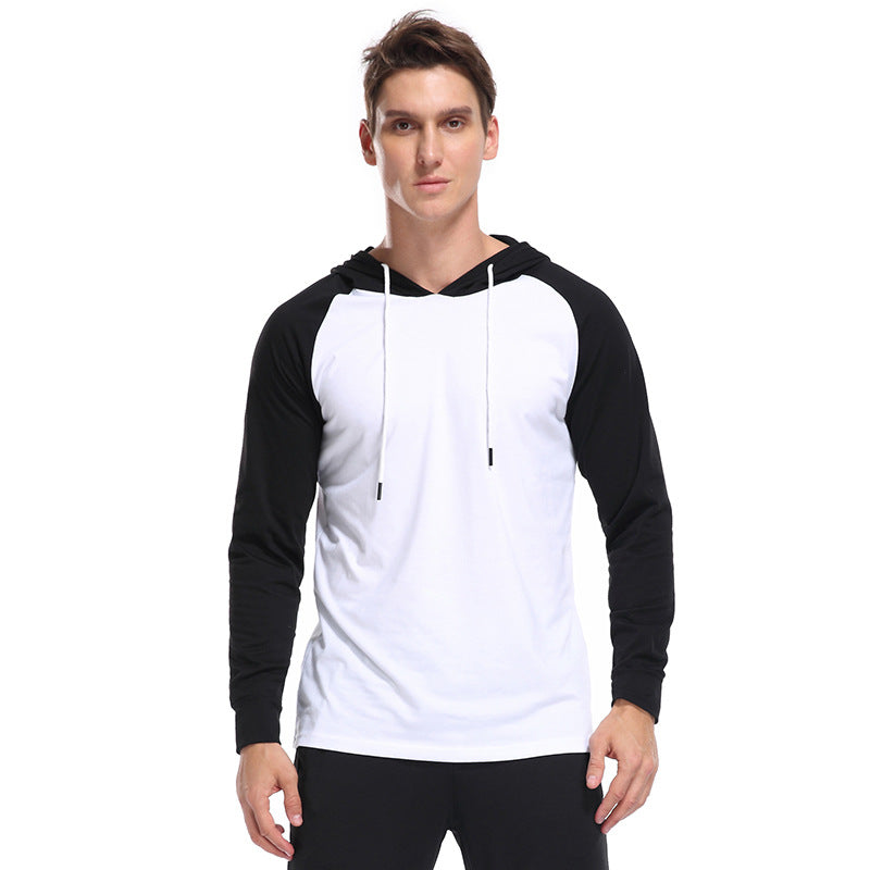 ZLLKL 2025 new  men's long-sleeved t-shirt wholesale, Popular trade men's clothes New hooded t-shirt clothing factory