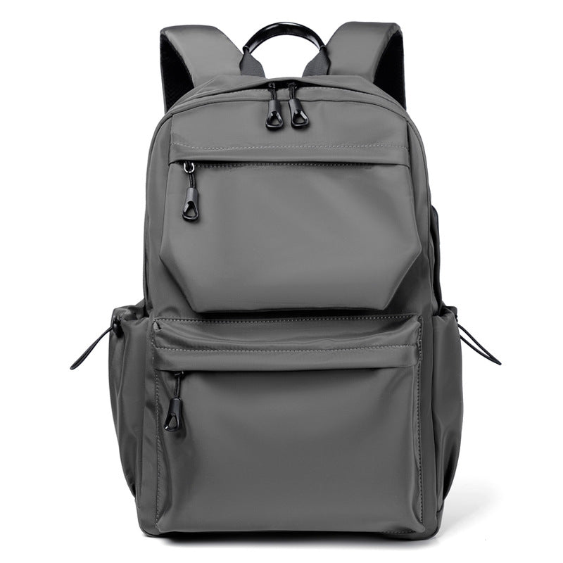 Trendy Brand Backpack Male Junior High School Student High School and College Student Schoolbag Large Capacity Travel Bag Casual Computer Backpack Male Bag