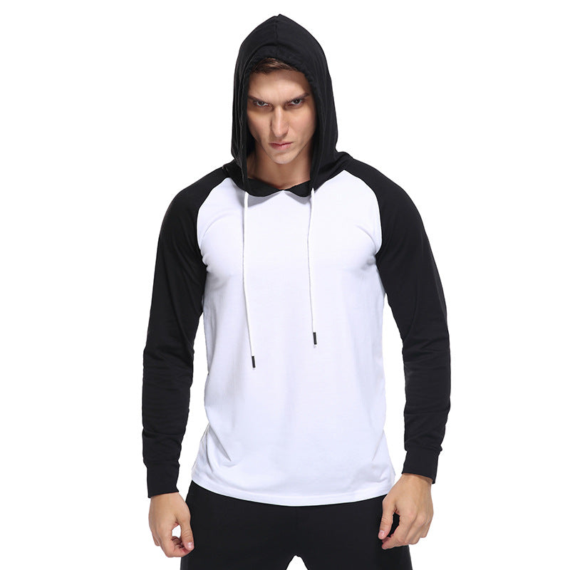 ZLLKL 2025 new  men's long-sleeved t-shirt wholesale, Popular trade men's clothes New hooded t-shirt clothing factory