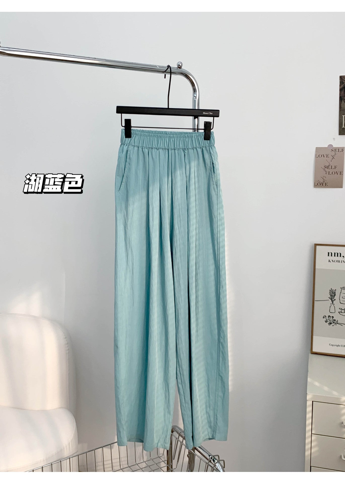 ZllKl  Yiduzi Popular Yamamoto Pants High Waist Wide Leg Pants Women's  Summer Thin Loose All-Matching Slimming Casual Pants