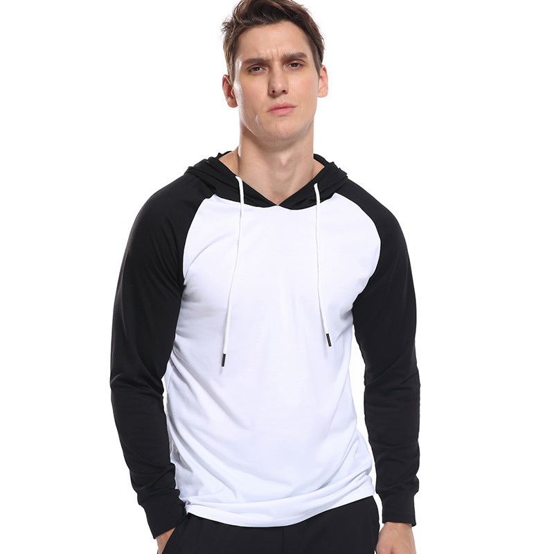 ZLLKL 2025 new  men's long-sleeved t-shirt wholesale, Popular trade men's clothes New hooded t-shirt clothing factory