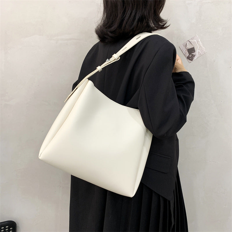 ZllKl  Cross-Border Two-Piece Women's Bag Fashion Spring New Arrival Soft Leather Shoulder Women's Bag Large Capacity Handbag