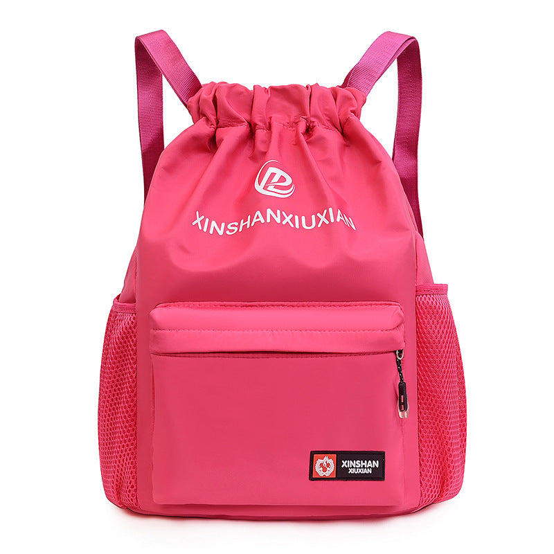 Travel Backpack Women's New Large Capacity School Bag Sports Bag Drawstring Bag Drawstring Bag Basketball Bag Student Schoolbag