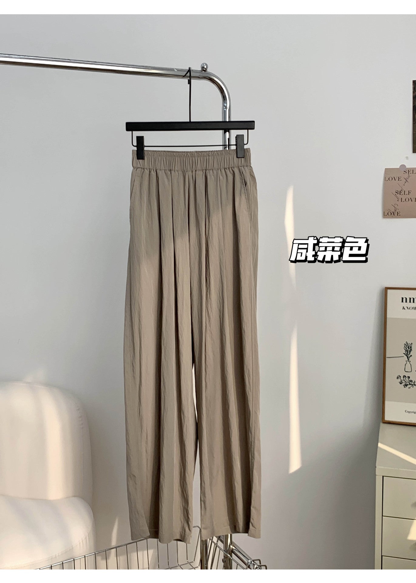 ZllKl  Yiduzi Popular Yamamoto Pants High Waist Wide Leg Pants Women's  Summer Thin Loose All-Matching Slimming Casual Pants