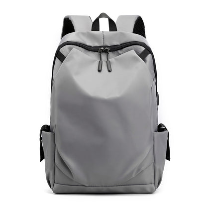 Schoolbag Large Capacity Men's Backpack Simple and Casual Atmosphere Business Computer Bag Trendy Outdoor Travel Backpack for Men