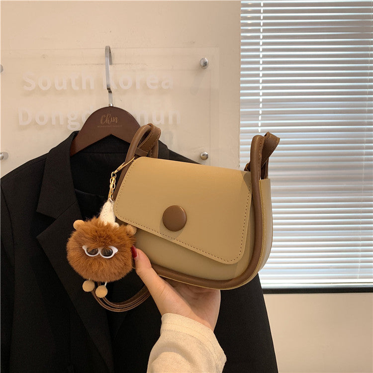 ZllKl  Summer Leisure Commute Small Square Bag High Sense South Korea Minority Simple Shoulder Bag Messenger Bag Girls' Bags