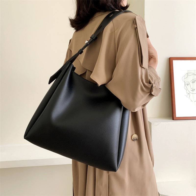 ZllKl  Cross-Border Two-Piece Women's Bag Fashion Spring New Arrival Soft Leather Shoulder Women's Bag Large Capacity Handbag