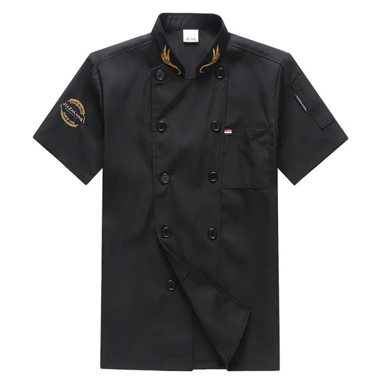 Long-Sleeved Waiter Uniforms for Professional Restaurant Staff Classic and Comfortable Chef Uniforms