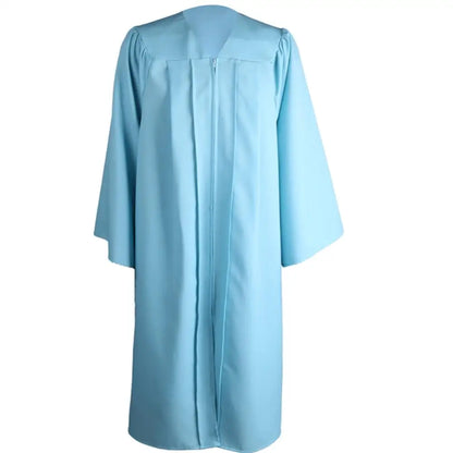 Adult Graduation Gown + Cap Set Zip Closure University Academic Graduation Gown Robe Mortarboard Cap Graduation Gown Robe