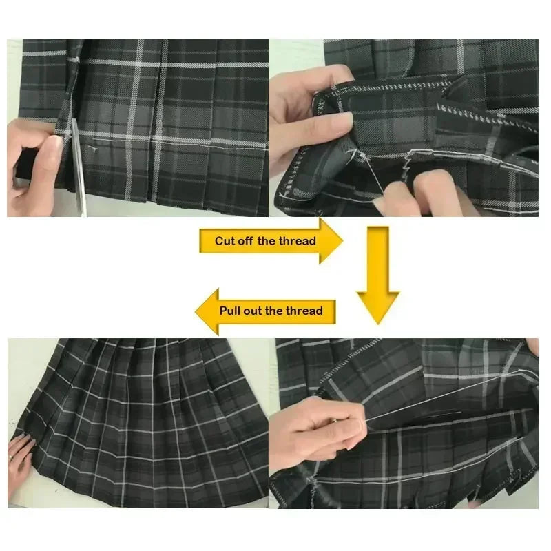 Japanese Student Short/Long Sleeve Sexy Jk Set School Uniform School Clothes Pleated Skirt Girl Seifuku Dress Cosplay Schoolgirl