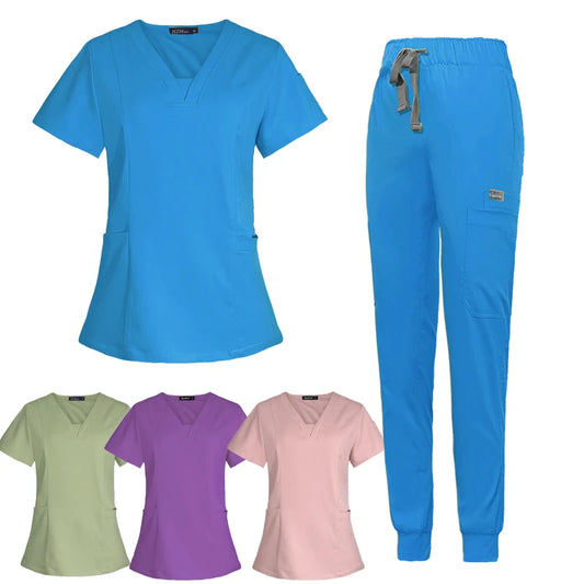 Wholesale Operating Room Medical Uniform Scrubs Hospital Working Scrubs Set Medical Supplies Nurse Dental Surgery Suit Workwear