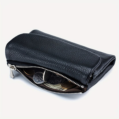 Royal Bagger Trendy Short Wallet, Multi-card Slots Card Holder, Perfect Coin Purse For Daily Use