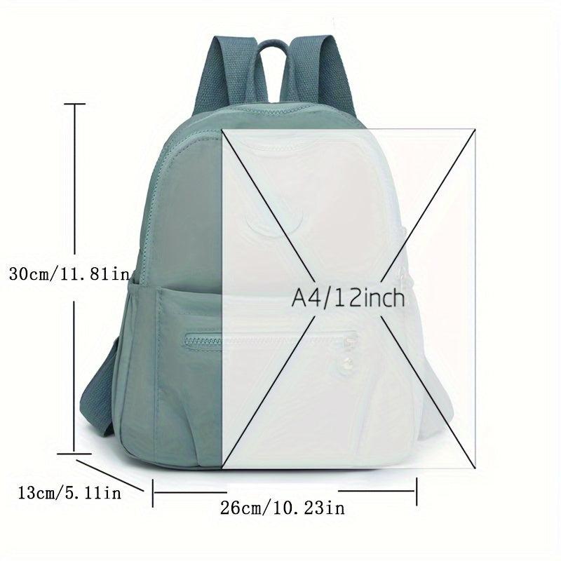 Versatile Waterproof Backpack: Lightweight, Foldable with Adjustable Strap, Ideal for School, Work & Everyday Adventures