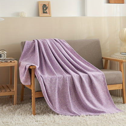 Sweatshirt Blanket Set TWIN (1blanket with 1 sham)/QUEEN (1blanket with 2 shams)/King (1blanket with 2 shams) 300GSM for  Jersey Knit  Thin Soft Breathable Blanket Set Brings a Stylish Appearance to Bedroom Living Room Couches for all year roud