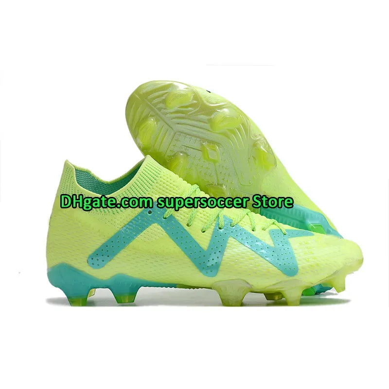 Cleats Men Soccer Shoes Future Ultimate FG Supercharged Blue Eclipse Pursuit Fast Yellow White Ultra Orange Creativity Team Violet Sports Shoes Football Boots