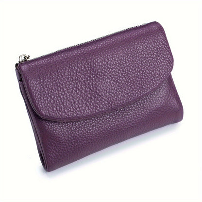 Royal Bagger Trendy Short Wallet, Multi-card Slots Card Holder, Perfect Coin Purse For Daily Use