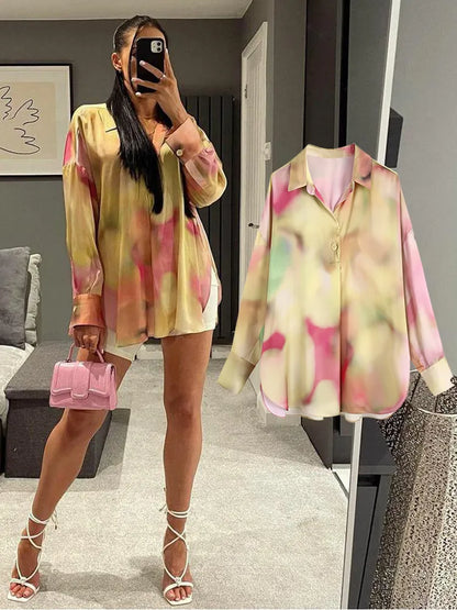 women satin blouse long sleeve zebra print shirts vintage office ladies tops femme chandails fashion blusa de mujer Chandails 220407